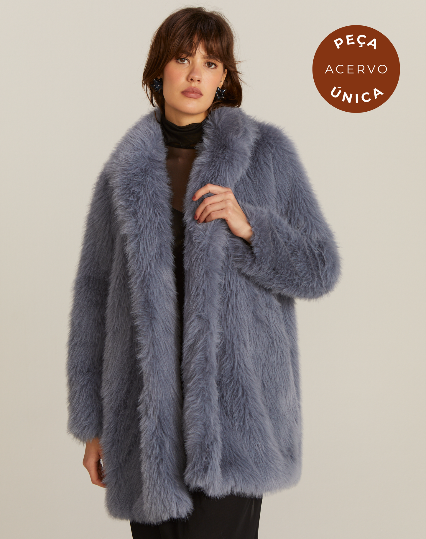 Casaco Polar Pelinho Azul