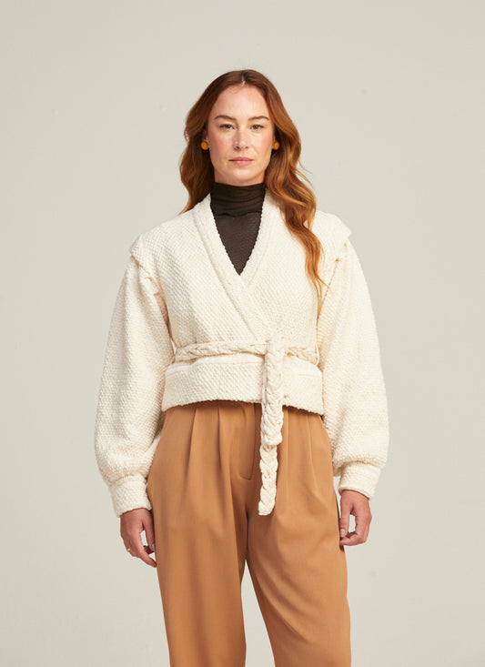 Casaco Ana Off White