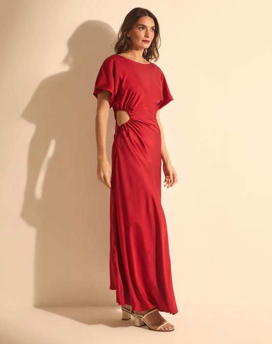Vestido Cetim