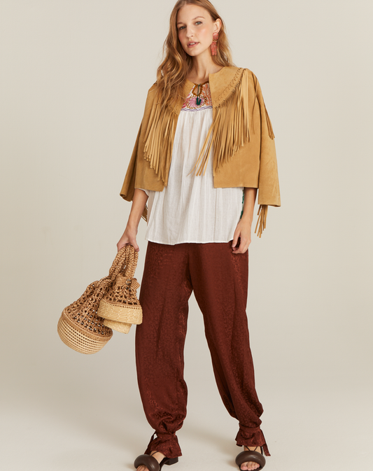 Look Jaqueta Franjas
