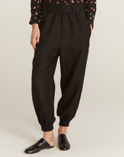 Flat Mule Sleeper Preto