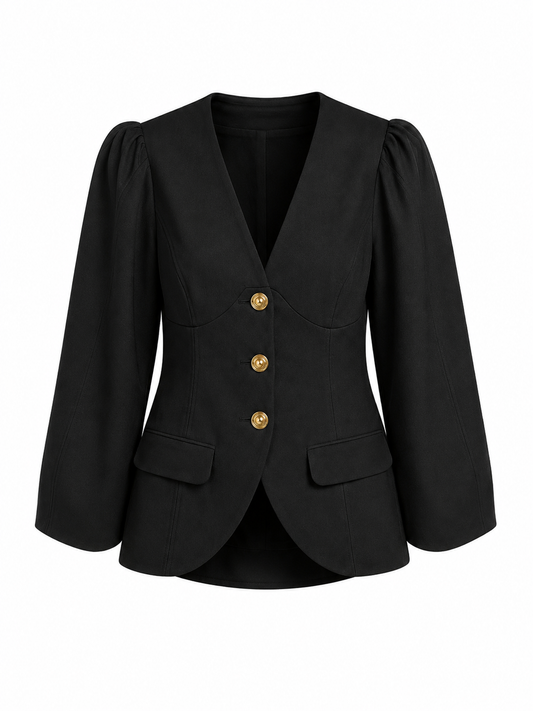 Blazer Silêncio Preto