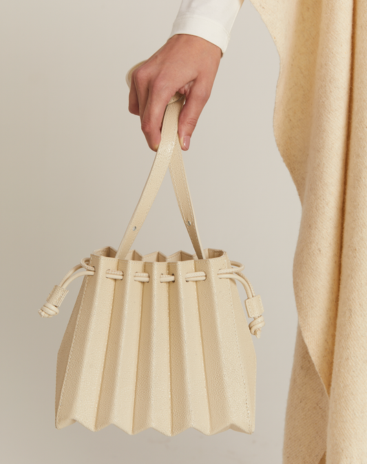 Bolsa Couro Ori Micro Off White