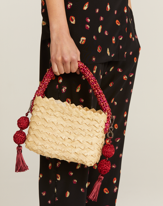 Bolsa Tiê Mini Aplha Vermelha
