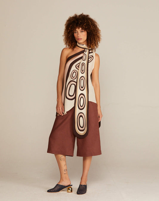 Blusa Lenço de Seda