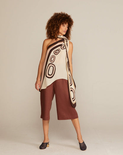 Blusa Lenço de Seda