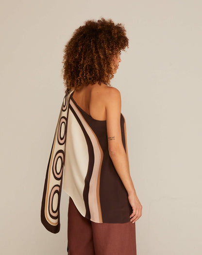 Blusa Lenço de Seda