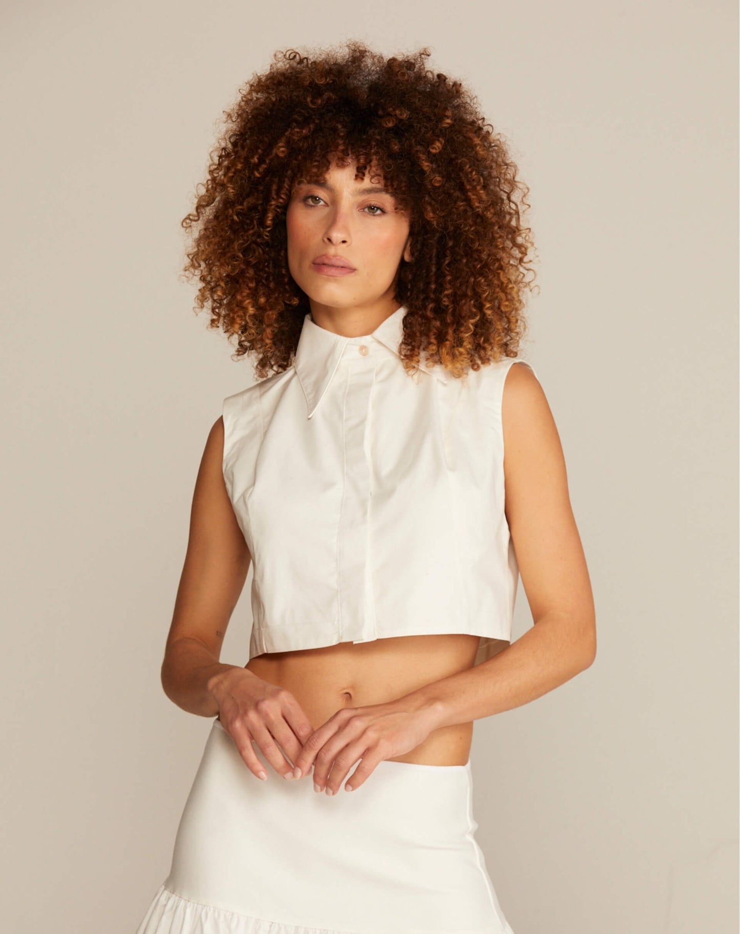 Camisa Regata Cropped Eloa