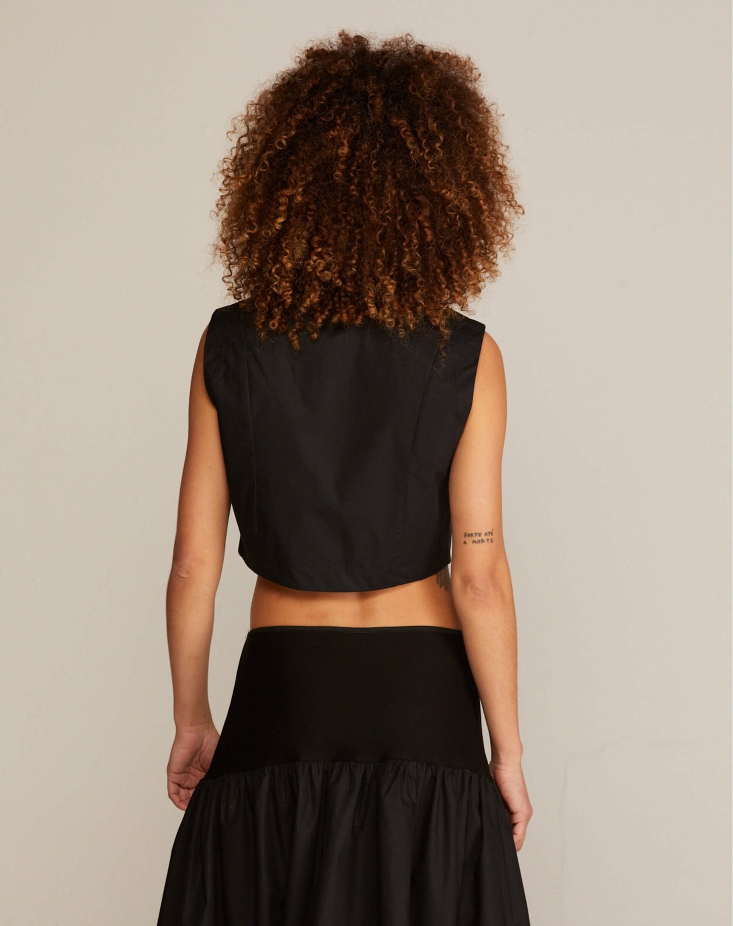 Camisa Regata Cropped Eloa