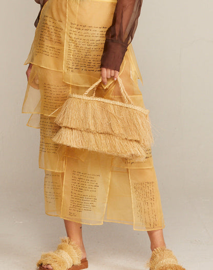 Bolsa Carnaúba Double Franja