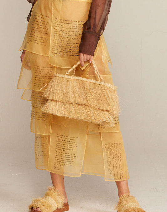 Bolsa Carnaúba Double Franja