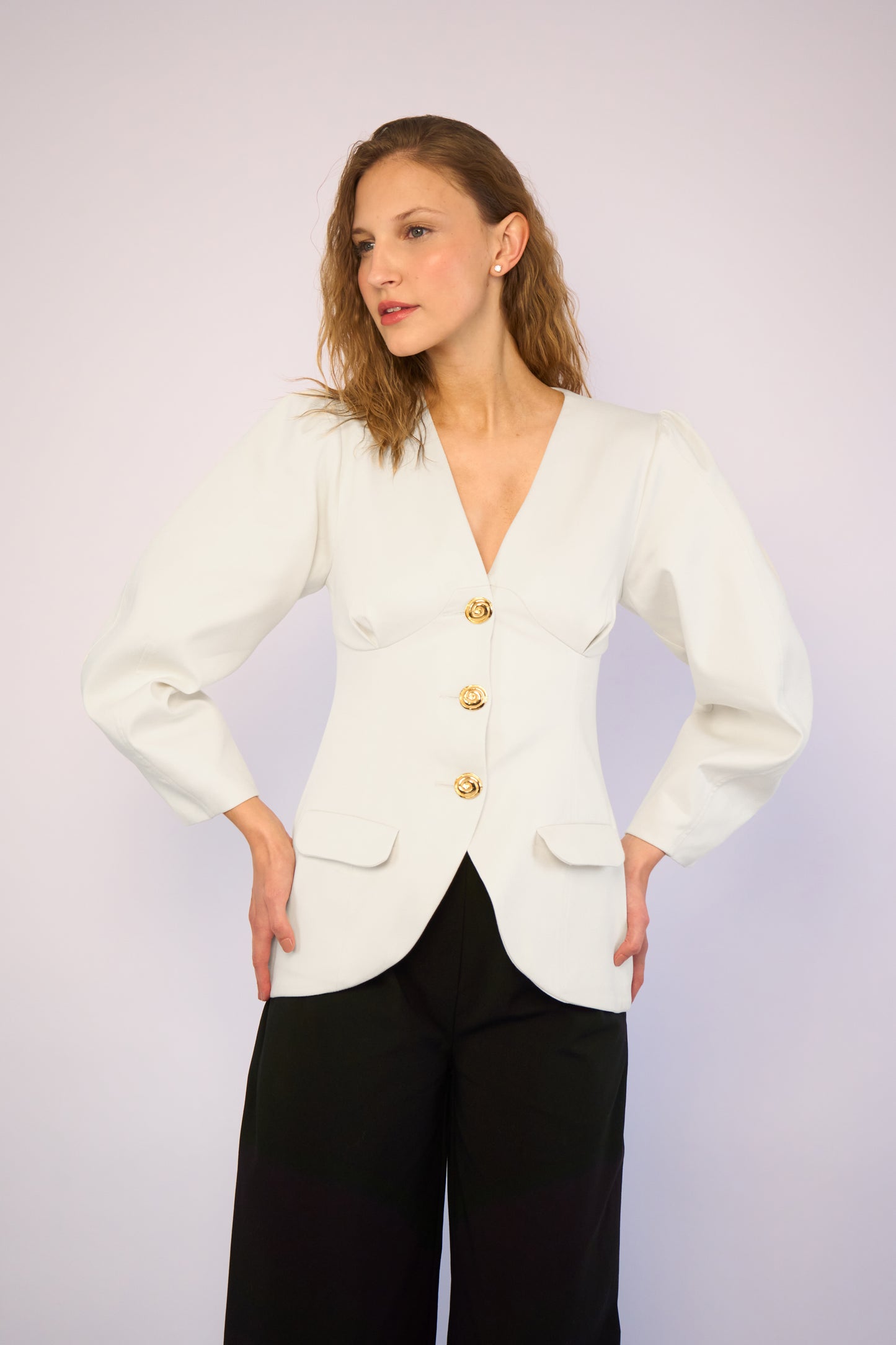 Blazer Silêncio Off White