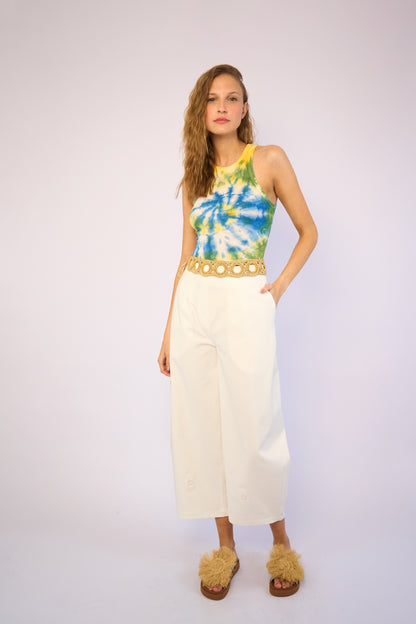 Calça Jaspe Off White