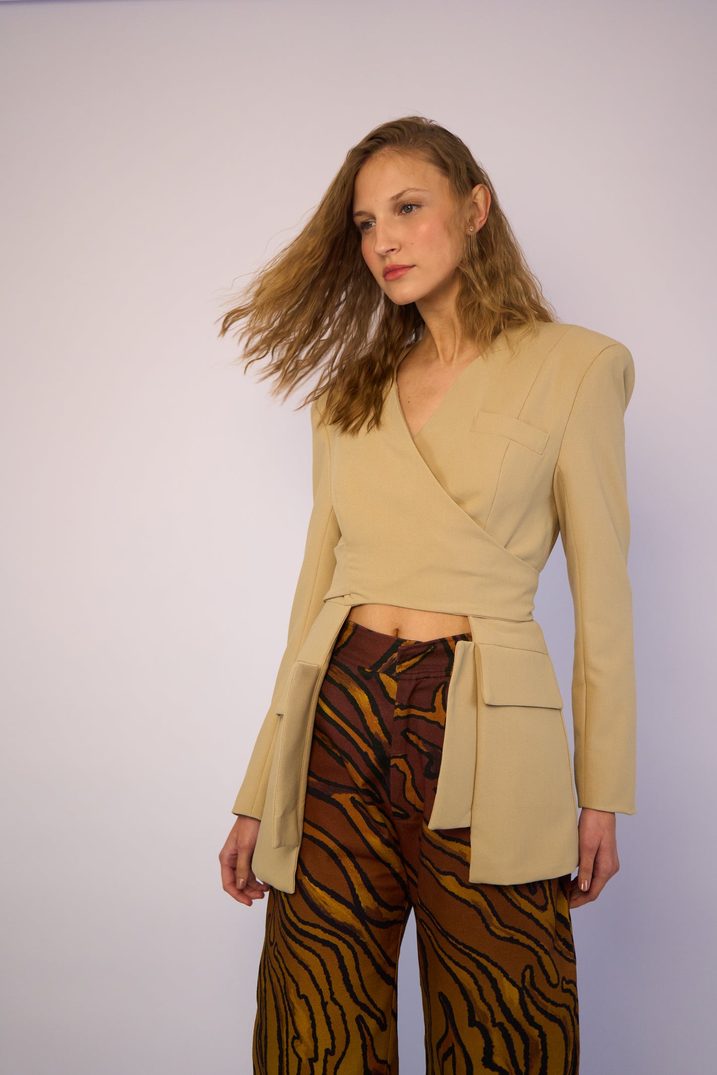 Blazer Bison Areia