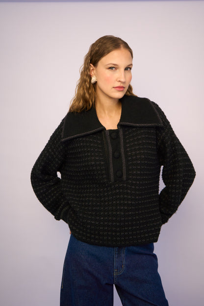 Blusa Polo Skyline Preto