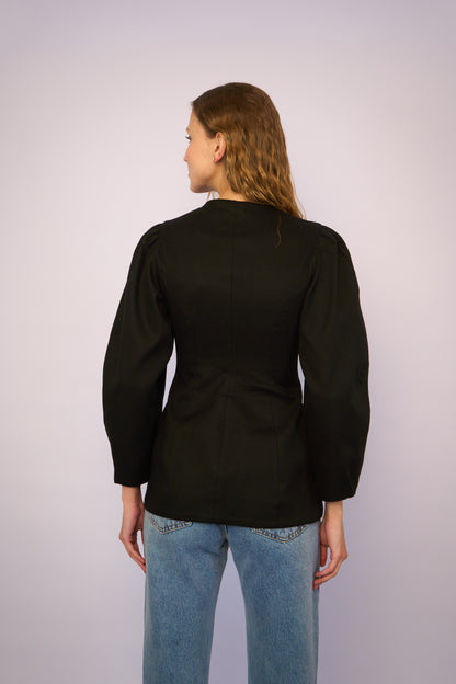 Blazer Silêncio Preto