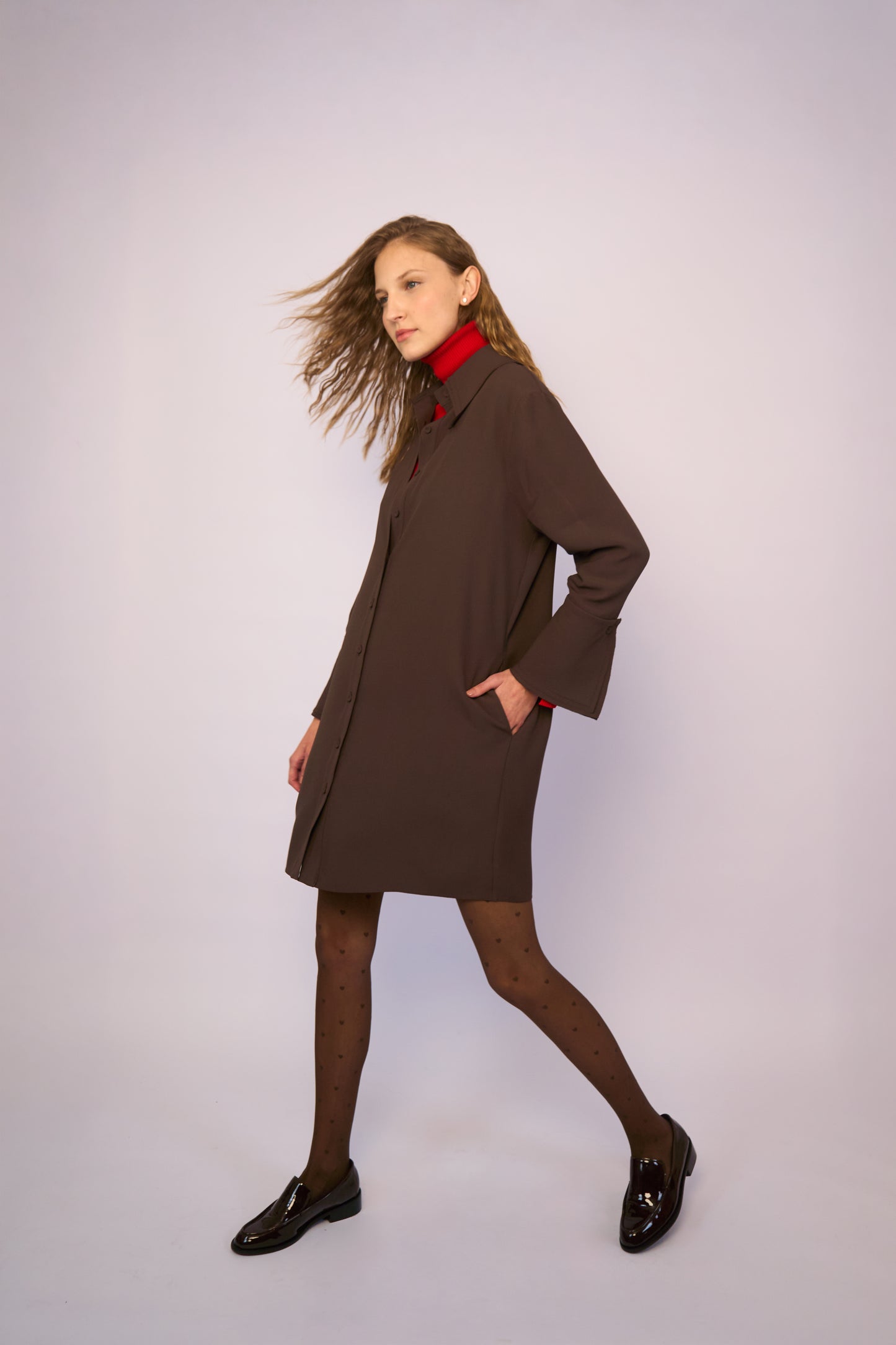 Chemise Noberta Café