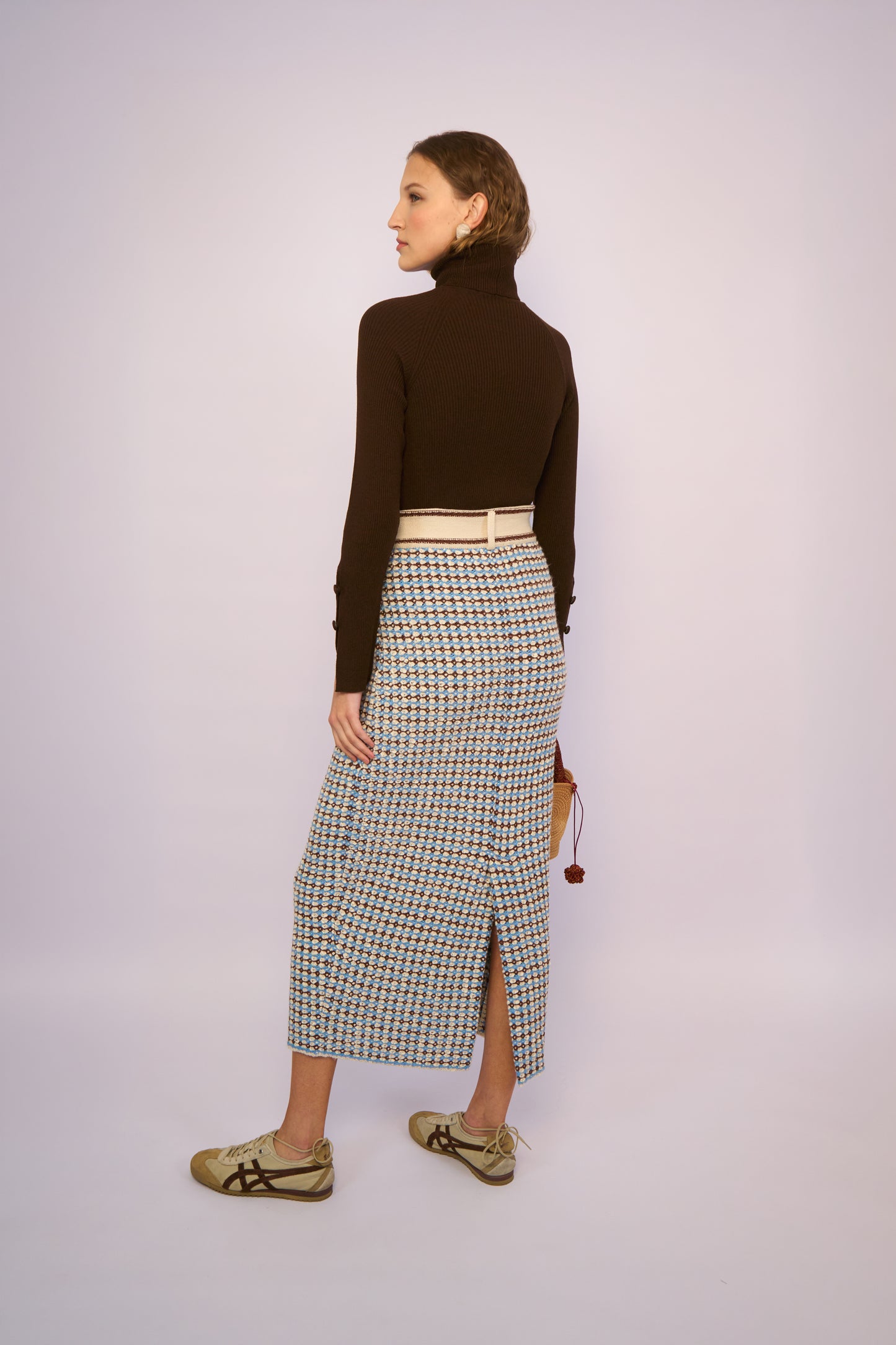 Blusa Tricot Skin Marrom